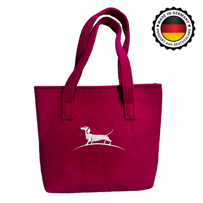 Filz Handtasche mit Henkel